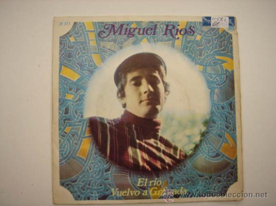 Discos de vinilo: Single Miguel R&iacute;os, Vuelvo a Granada - Foto 1