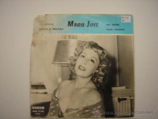 Discos de vinilo: Single Marie-Jose - Foto 1