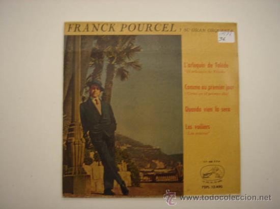Discos de vinilo: Single Franck Pourcel y su gran orquesta - Foto 1