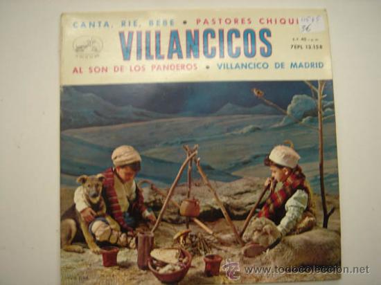 Discos de vinilo: Single Villancicos - Foto 1