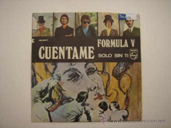 Discos de vinilo: Single Formula V, Cuentame - Foto 1