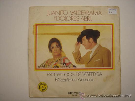 Discos de vinilo: Single Juanito Valderrama y Dolores Abril - Foto 1