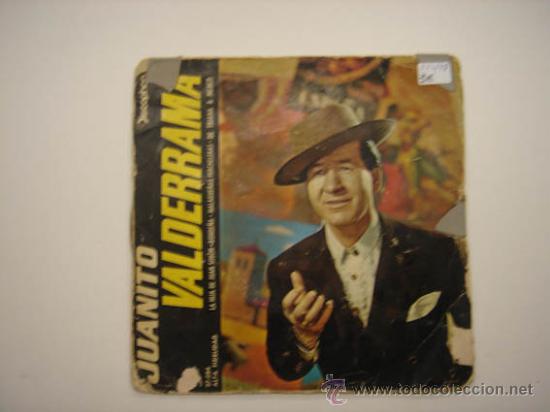 Discos de vinilo: Single Juanito Valderrama - Foto 1
