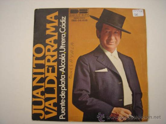 Discos de vinilo: Single Juanito Valderrama - Foto 1