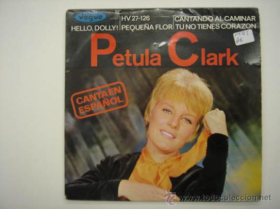 Discos de vinilo: Single Petula Clark, canta en espa&ntilde;ol - Foto 1