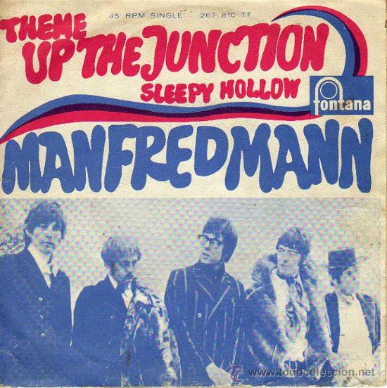 Discos de vinilo: Manfred Mann 7 SG Theme up the Junction +1, Spanish edit - Foto 1
