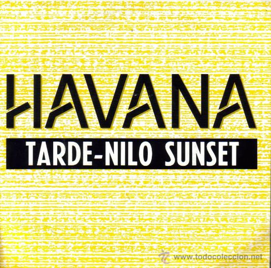 Discos de vinilo: HAVANA-TARDE-NILOS SUNSET SINGLE VINILO 1992 SPAIN - Foto 1
