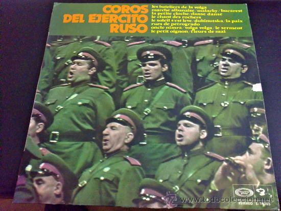 Discos de vinilo: COROS DEL EJ&Eacute;RCITO RUSO - DIRECTOR: B. A. ALEXANDROV - Foto 1