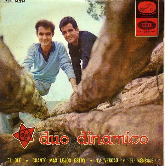 Discos de vinilo: D&uacute;o Din&aacute;mico 7 EP El ol&eacute; +3, Spanish edit - Foto 1