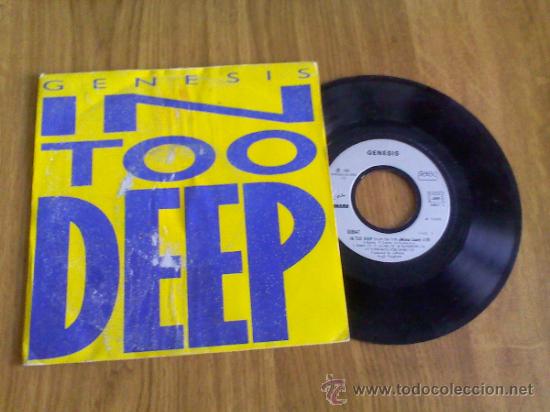 Discos de vinilo: GENESIS/  IN TOO DEEP/ DO THE NEUROTIC - Foto 1