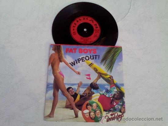 Discos de vinilo: FAT BOIS/ WIPEOUT/CRUSHIN 1987 - Foto 1