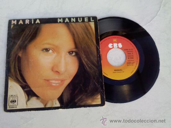 Discos de vinilo: MARIA/ MANUEL/TE IRAS , AMOR - Foto 1