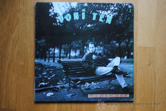 Discos de vinilo: toni ten. tot el que puc dir de mi. max 1989. lp - Foto 1
