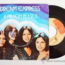 Discos de vinilo: DREAM EXPRESS - A MILLION IN 1,2,3./SPINNING TOP (EMI SINGLE 1977). Lote 34381863
