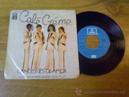 Discos de vinilo: CAF&Eacute; CREME/ CANCIONES DE AMOR PARTE 1 Y 2 - Foto 1