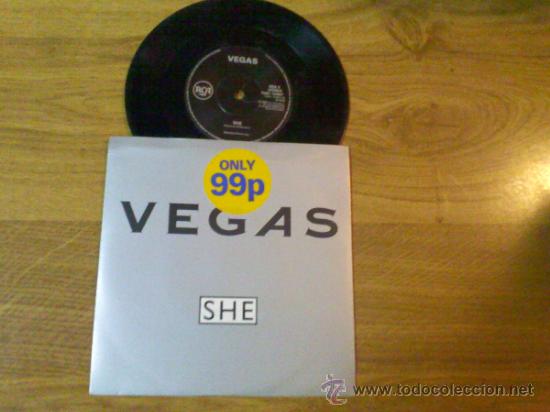 Discos de vinilo: VEGAS / SHE / SHE DISCO MIX  1992 - Foto 1