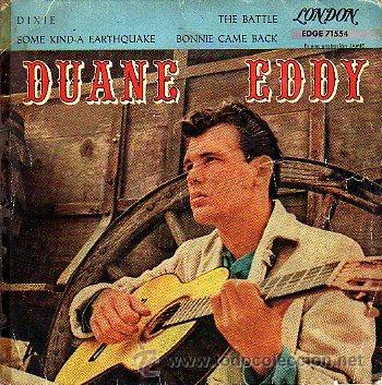 Discos de vinilo: Duane Eddy 7 EP Dixie +3, Spanish edit - Foto 1