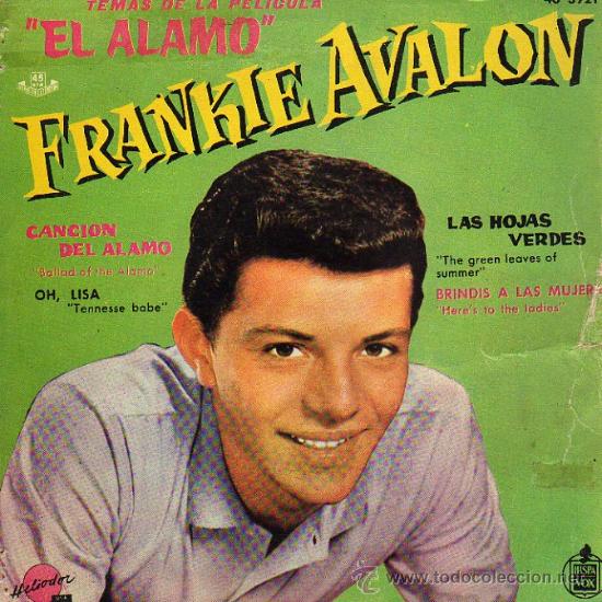 Discos de vinilo: Frankie Avalon 7 EP Canci&oacute;n del lamo - Foto 1