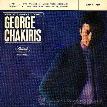 Discos de vinilo: George Chakiris 7 EP Maria +3, Spanish edit - Foto 1