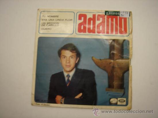 Discos de vinilo: Single Adamo - Foto 1