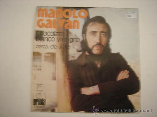 Discos de vinilo: Single Manolo Galvan - Foto 1