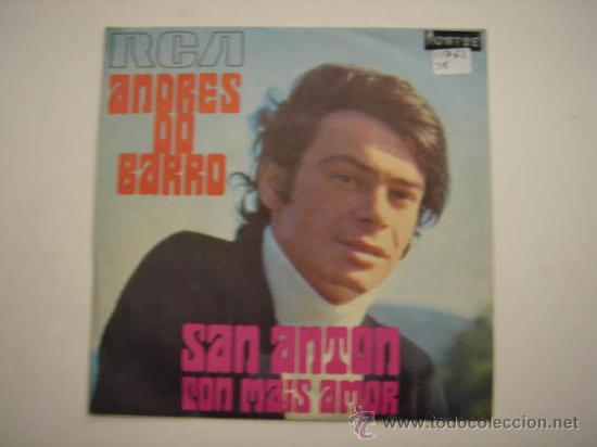 Discos de vinilo: Single Andres do Barro - Foto 1