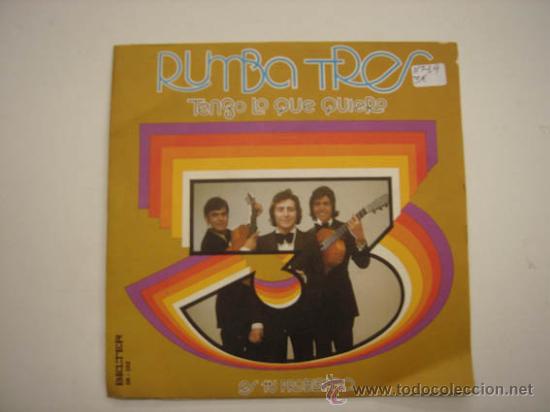 Discos de vinilo: Single Rumba Tres - Foto 1