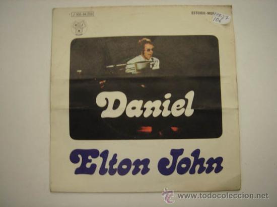 Discos de vinilo: Single Elton John - Foto 1