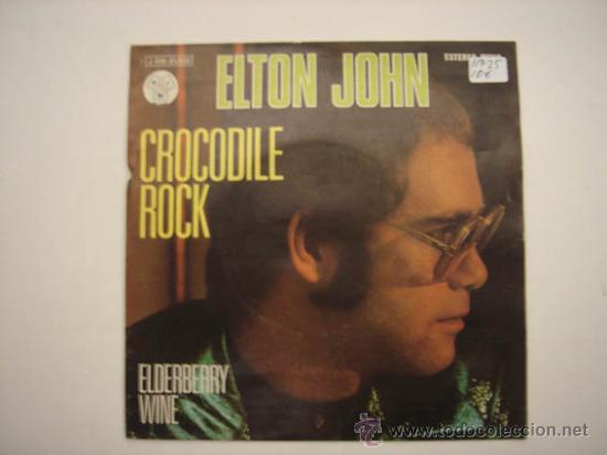 Discos de vinilo: Single Elton John, Crocodile Rock - Foto 1