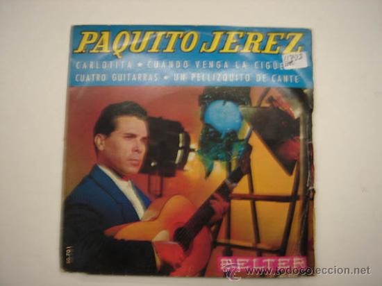 Discos de vinilo: Single Paquito Jerez - Foto 1