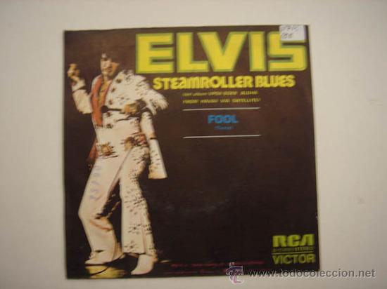 Discos de vinilo: Single Elvis, Steamroller Blues - Foto 1