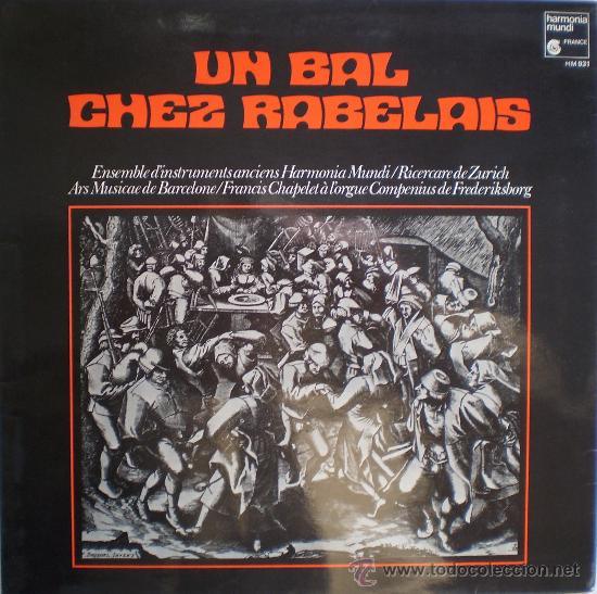 Disques de vinyle: UN BAL CHEZ RABELAIS (LP 33 rpm. Harmonia Mundi)