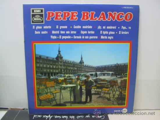 Discos de vinilo: PEPE BLANCO - EL GITANO SE&Ntilde;ORITO + 13 - EMI 1969 - Foto 1