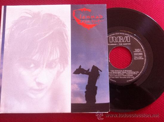 Discos de vinilo: 7&rdquo;SINGLE-CLANNAD-THE HUNTER - Foto 1