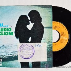 Discos de vinilo: CLAUDIO BAGLIONI - E TU…/CHISSA' SE MI PENSI ¡¡NUEVO!! (RCA SINGLE 1974) ESPAÑA. Lote 34429565