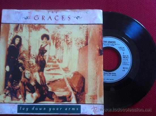 Discos de vinilo: 7&rdquo;SINGLE-THE GRACES- LAY DOWN MY ARMS - Foto 1