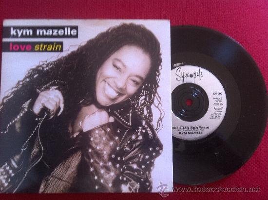 Discos de vinilo: 7&rdquo;SINGLE-KYM MAZELLE-LOVE STRAIN - Foto 1