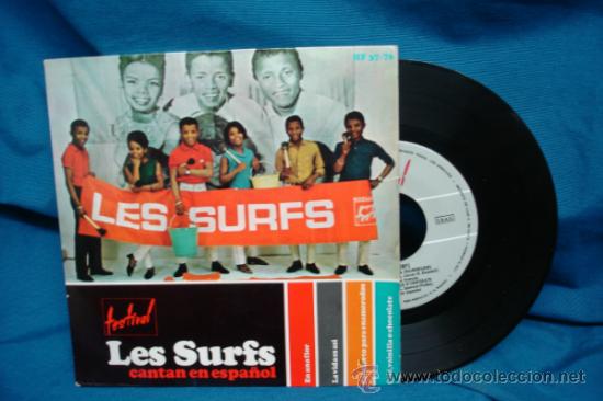 Discos de vinilo: LES SURFS - EN UNA FLOR + 3 - HISPAVOX 1966 - Foto 1