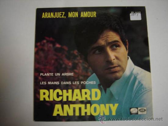 Discos de vinilo: Single Richard Anthony - Foto 1