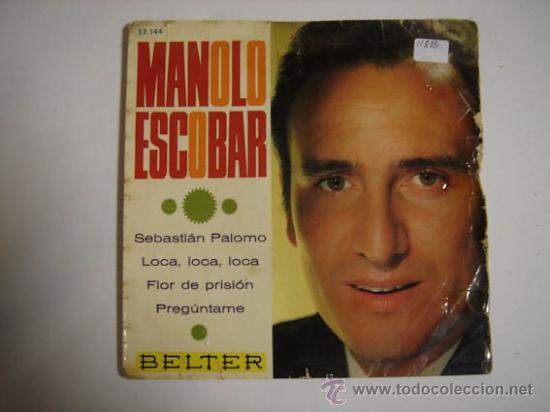 Discos de vinilo: Single Manolo Escobar - Foto 1