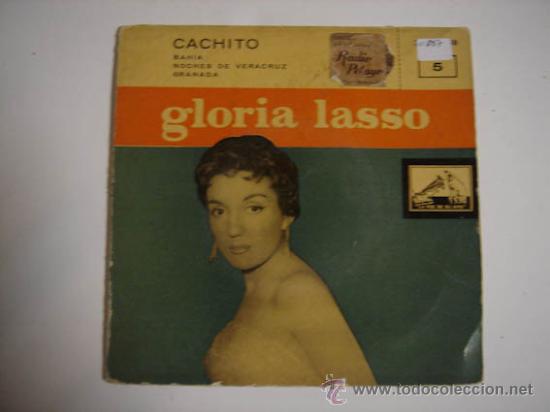 Discos de vinilo: Single Gloria Lasso - Foto 1