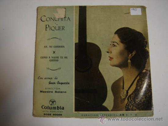 Discos de vinilo: Single Conchita Piquer - Foto 1