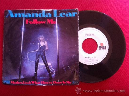 Discos de vinilo: 7&rdquo; SINGLE-AMANDA LEAR-FOLLOW ME - Foto 1