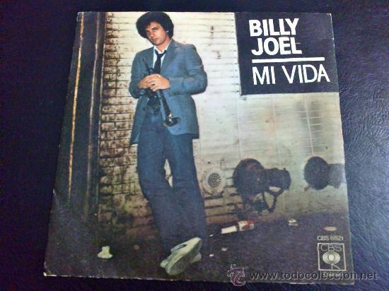 Discos de vinilo: BILLY JOEL, MI VIDA - SINGLE - Foto 1