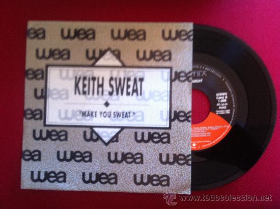 Discos de vinilo: 7&rdquo;SINGLE-KEITH SWEAT-MAKE YOU SWEAT-PROMO - Foto 1