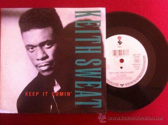 Discos de vinilo: 7&rdquo;SINGLE-KEITH SWEAT-KEEP IT COMIN - Foto 1