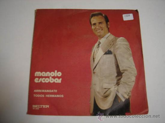 Discos de vinilo: Single Manolo Escobar - Foto 1