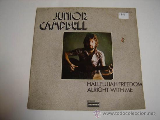 Discos de vinilo: Single Junior Campbell - Foto 1