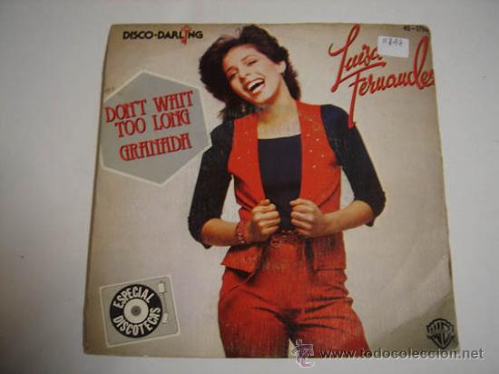 Discos de vinilo: Single Luisa Fern&aacute;ndez - Foto 1