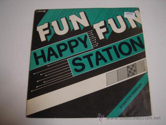 Discos de vinilo: Single Fun Fun Happy Station - Foto 1